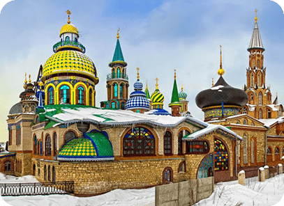 Индивидуальная автобусная экскурсия в Свияжск и Раифский Монастырь и Храм всех религий