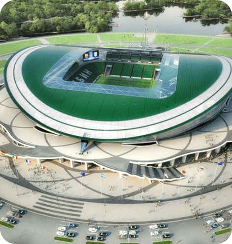 Экскурсия по стадионам и дворцам спорта Казани